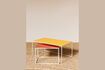 Miniature Lot de 2 tables basses en métal orange et jaune Spring 2