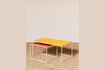 Miniature Lot de 2 tables basses en métal orange et jaune Spring 1