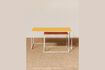 Miniature Lot de 2 tables basses en métal orange et jaune Spring 4