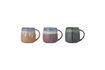 Miniature Lot de 3 mugs en grès multicolore Cloe 6