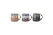 Miniature Lot de 3 mugs en grès multicolore Cloe 1