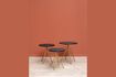 Miniature Lot de 3 tables d'appoint en bois noir Supremes 1