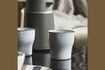 Miniature Lot de 4 tasses en grès gris clair Liss 2