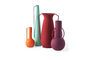 Miniature Lot de 4 vases en fer recyclé multicolore h45cm Evening Roman Détouré