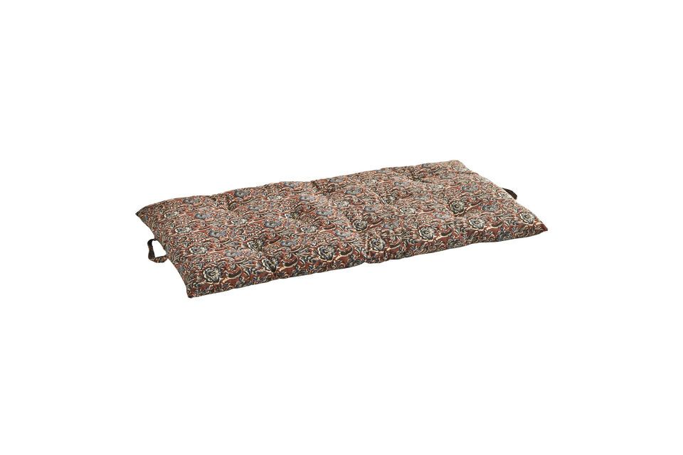 Matelas en coton imprimé rouge Double Madam Stoltz