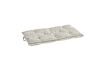 Miniature Matelas en coton rayé gris Double 1