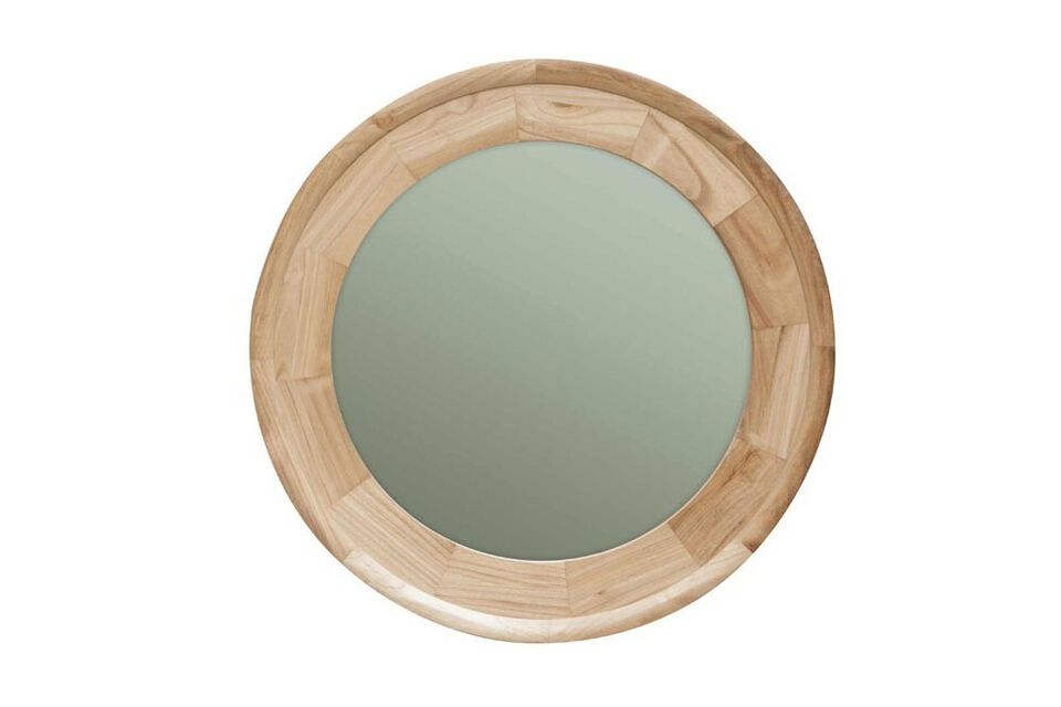 Miroir en bois clair Clair Chehoma