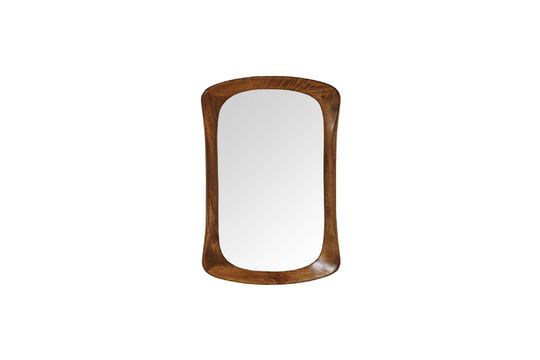 Miroir en bois foncé Arty Détouré