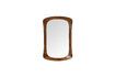 Miniature Miroir en bois foncé Arty 4