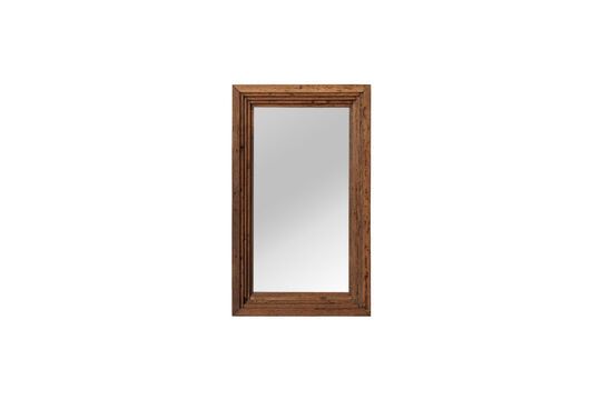 Miroir en bois foncé Asturias Détouré