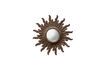 Miniature Miroir en bois foncé Brune 3