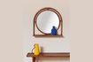 Miniature Miroir en bois foncé Jajarta 3