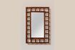 Miniature Miroir en bois foncé Jakarta 1