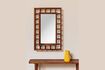 Miniature Miroir en bois foncé Jakarta 3