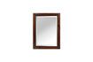 Miniature Miroir en bois foncé Laiton 4