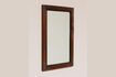 Miniature Miroir en bois foncé Laiton 2