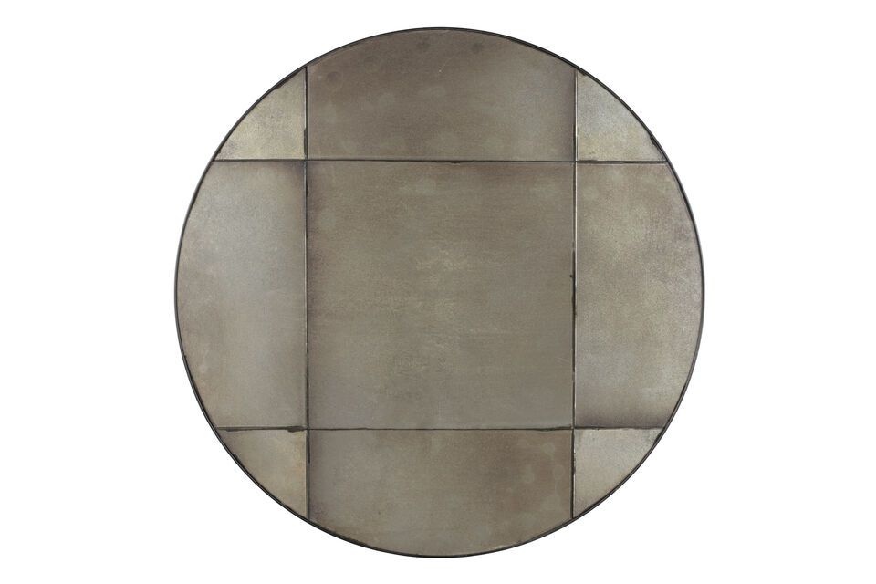 Miroir en bois gris Mado DutchBone