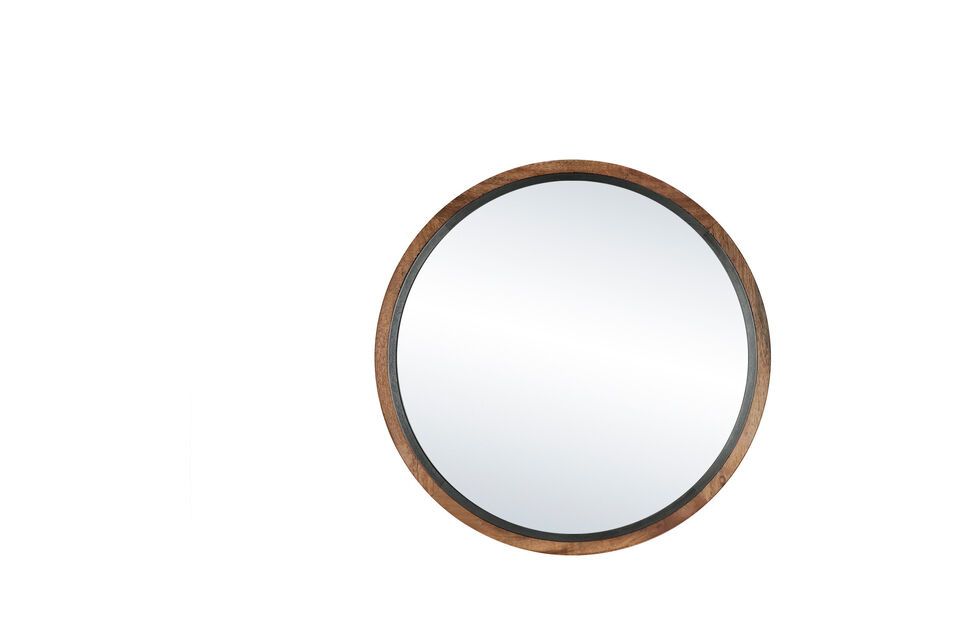 Miroir en bois naturel Gramm 50x4,5 cm Pomax