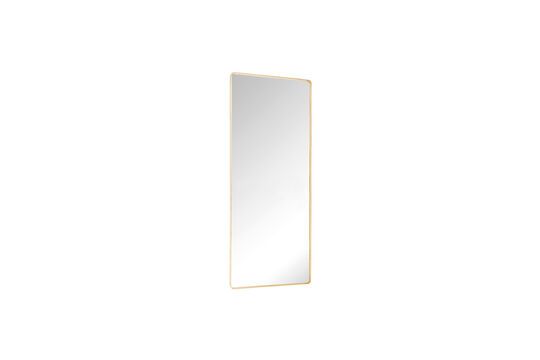 Miroir en métal brun Retro Détouré