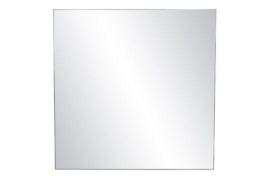 Miroir en métal noir Palace 118x3x118 cm