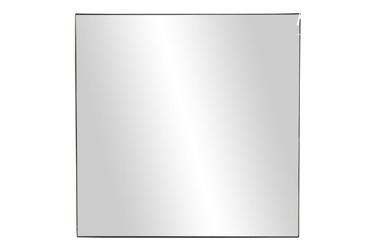 Miroir en métal noir Palace 80x3x80 cm