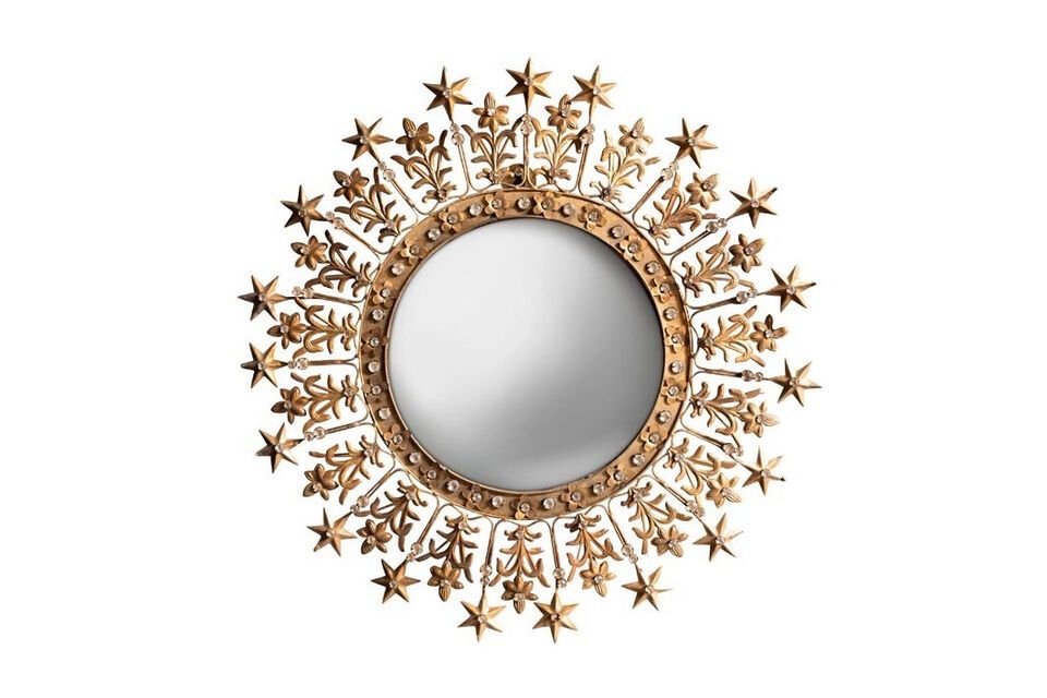 Discover a versatile and stylish addition to any space with our elegant star-shaped gold metal