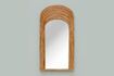 Miniature Miroir en rotin beige Barbade 1