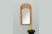 Miniature Miroir en rotin beige Barbade 2