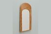 Miniature Miroir en rotin beige Barbade 3