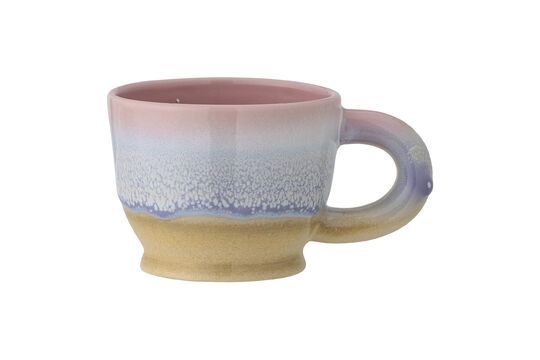 Mug en grès rose Safie Détouré