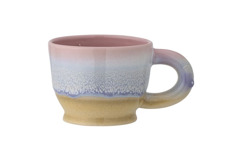 Mug en grès rose Safie Bloomingville