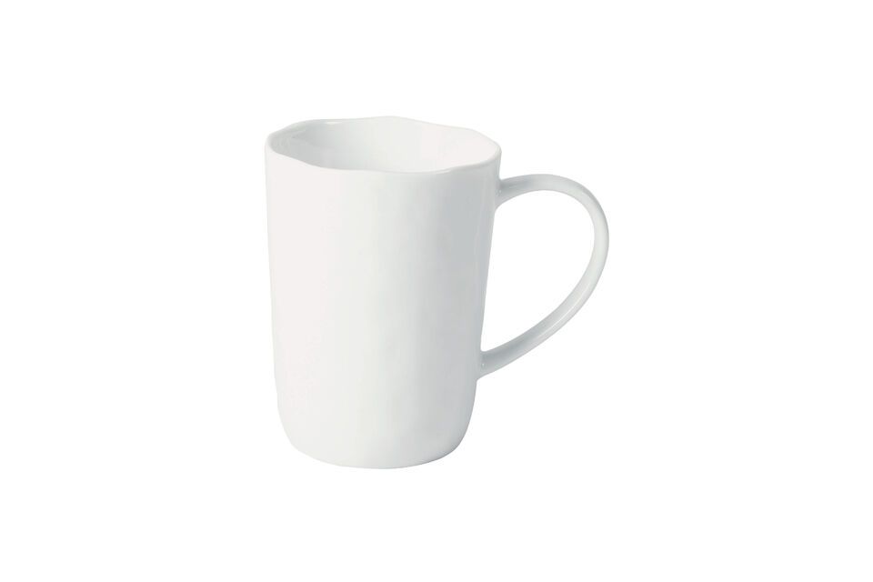 Mug en porcelaine blanche Porcelino White Pomax