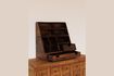 Miniature Organisateur de bureau en bois foncé Oswald 3