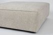 Miniature Ottoman 1 place en tissu beige Hunter 6