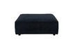 Miniature Ottoman 1 place en tissu bleu Hunter 1