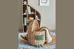 Miniature Panier en rotin beige Eddi 4