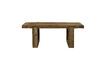 Miniature Petit banc en bois foncé Andalucia 6