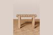 Miniature Petit banc en manguier beige Verdon 2