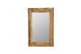 Miniature Petit miroir en bois clair Pure Nature Détouré