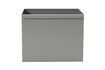 Miniature Petit rangement en acier gris Rack 1