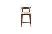 Miniature Petit tabouret de bar en bois foncé Mandela 4