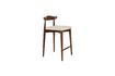 Miniature Petit tabouret de bar en bois foncé Mandela 5