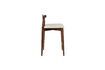 Miniature Petit tabouret de bar en bois foncé Mandela 6