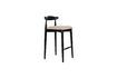 Miniature Petit tabouret de bar en bois noir Mandela 5