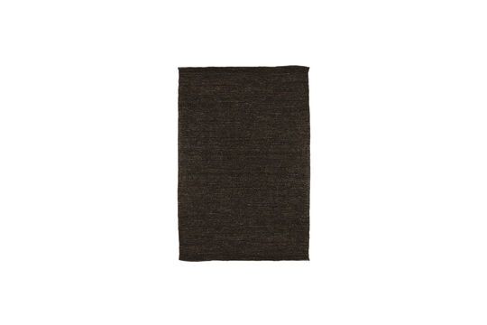 Petit tapis en jute marron Kathu Détouré