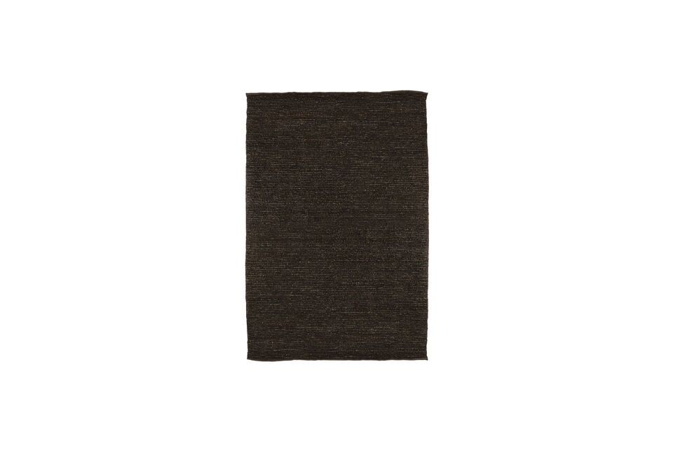 Petit tapis en jute marron Kathu Pomax