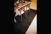 Miniature Petit tapis en jute marron Kathu 7