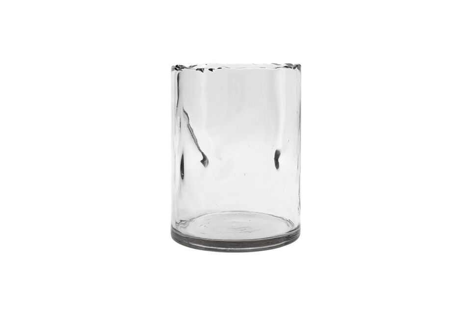 Petit vase en verre transparent Clear House Doctor