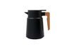 Miniature Petite carafe en acier inoxydable noir Cole 1