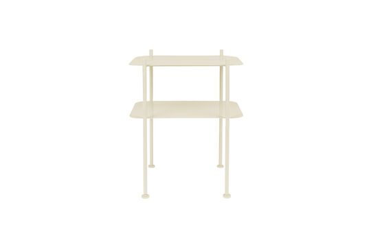 Petite console en fer beige River Détouré